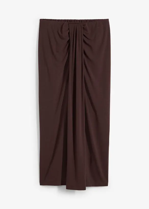 Jupe en jersey avec taille élastiquée, bonprix