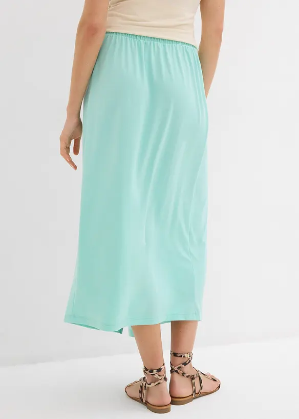 Jupe en jersey avec taille &eacute;lastiqu&eacute;e, bonprix