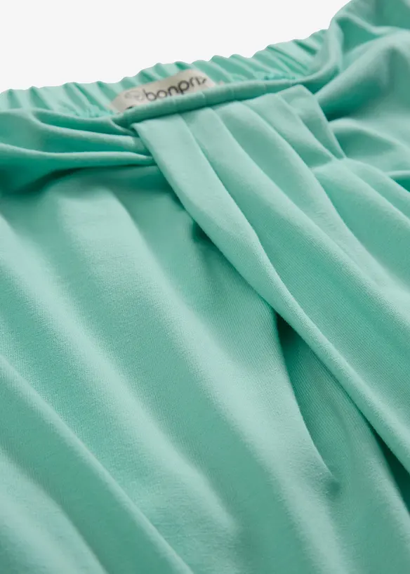 Jupe en jersey avec taille &eacute;lastiqu&eacute;e, bonprix