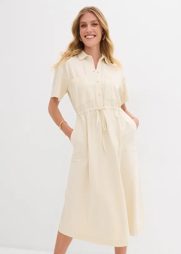 Robe en jersey coton extensible, bonprix