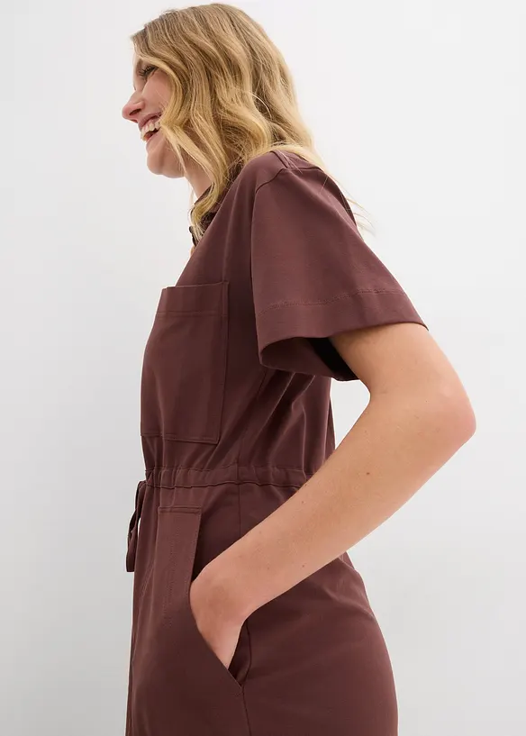 Robe en jersey coton extensible, bonprix