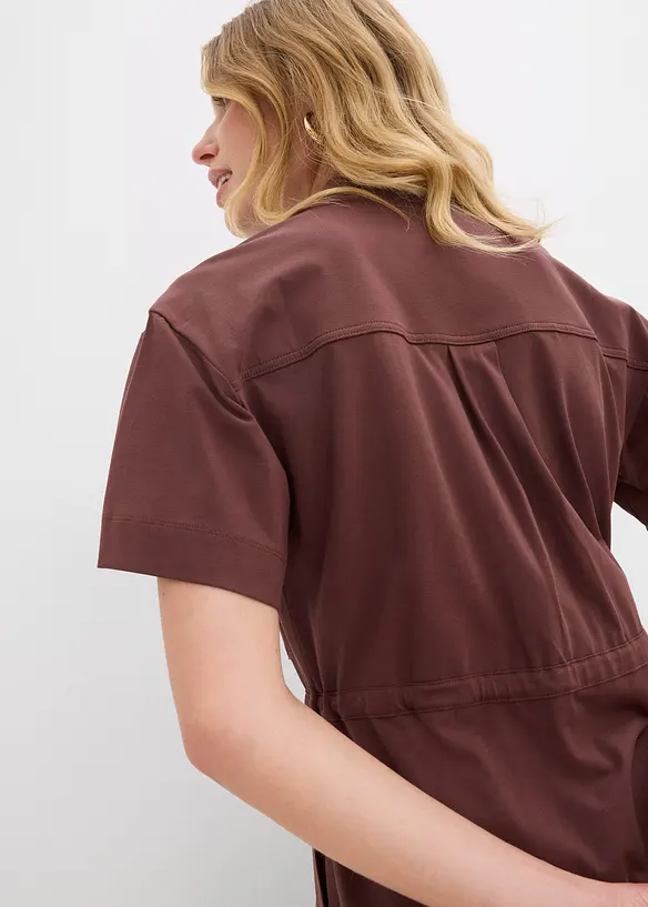 Robe en jersey coton extensible, bonprix