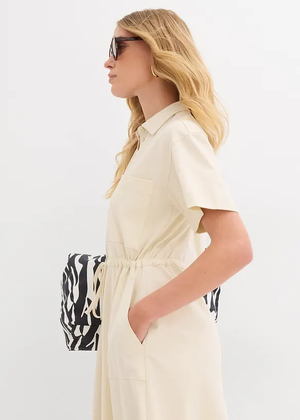 Robe en jersey coton extensible, bonprix