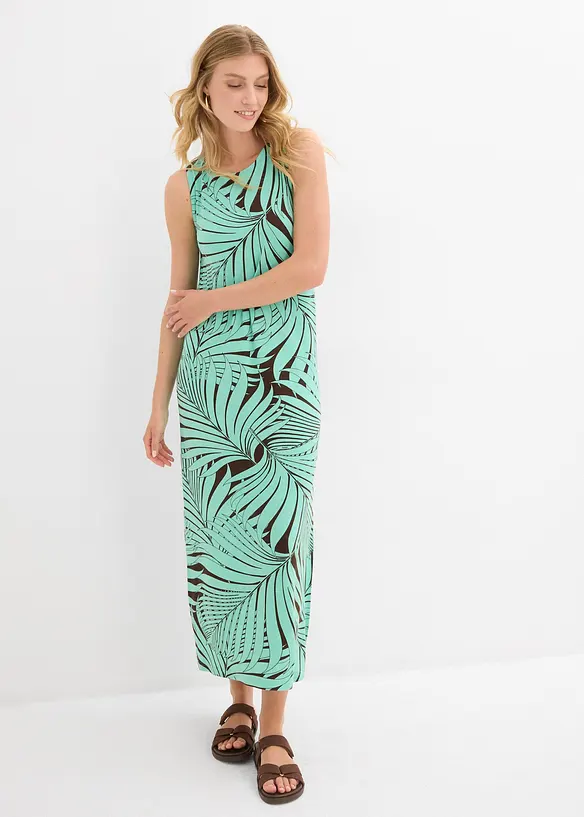 Robe fluide en jersey viscose extensible, bonprix