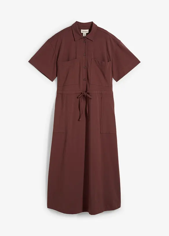 Robe en jersey coton extensible, bonprix