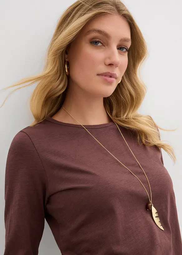 Lot de 2 T-shirts 100% coton, bonprix