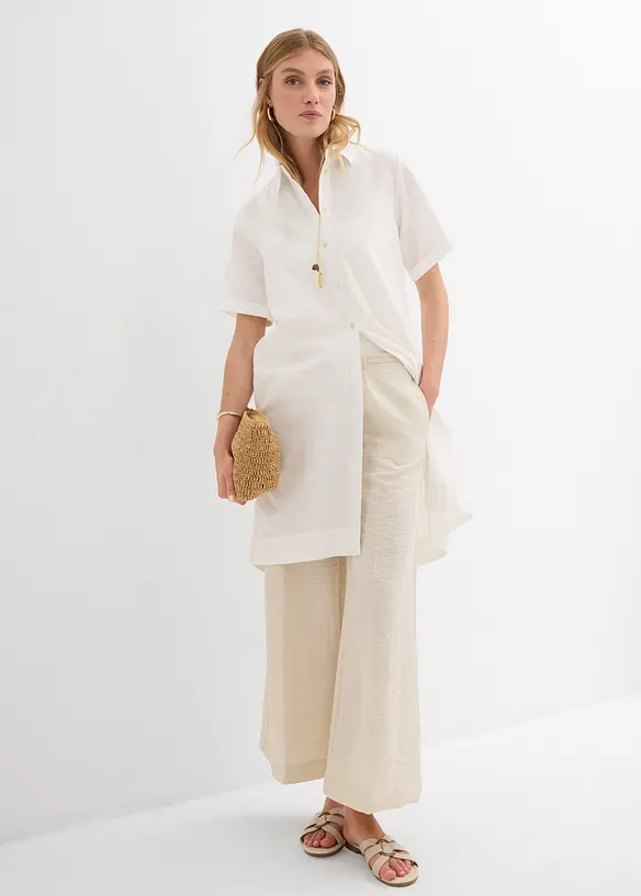 Robe-chemise 100% coton, bonprix