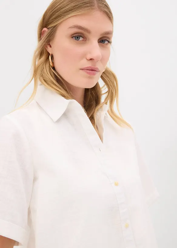 Robe-chemise 100% coton, bonprix