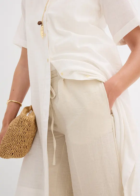 Robe-chemise 100% coton, bonprix