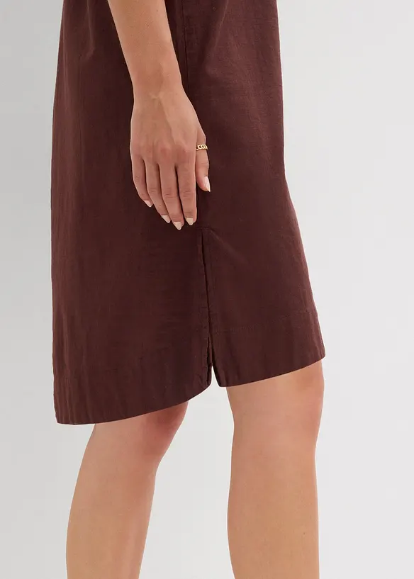 Robe-chemise 100% coton, bonprix