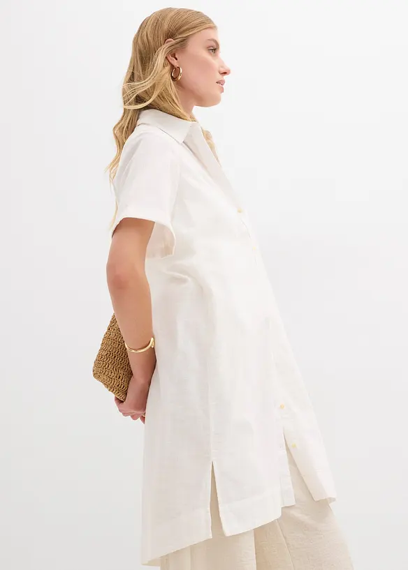 Robe-chemise 100% coton, bonprix