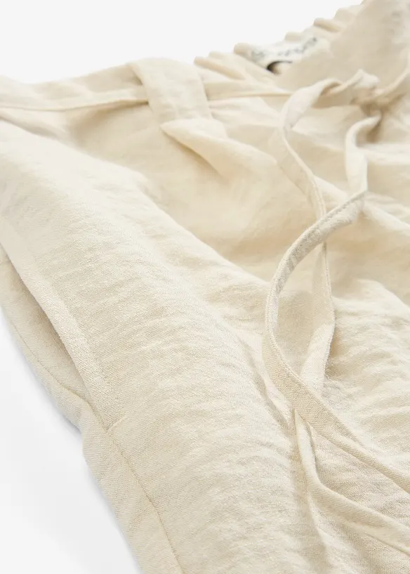 Jupe-culotte fluide en viscose mélangée, bonprix