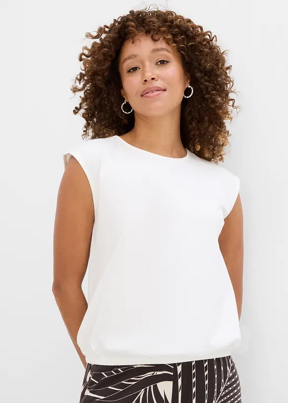 Top à base élastiquée, bonprix