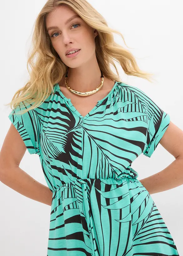 Robe fluide en jersey avec viscose, bonprix