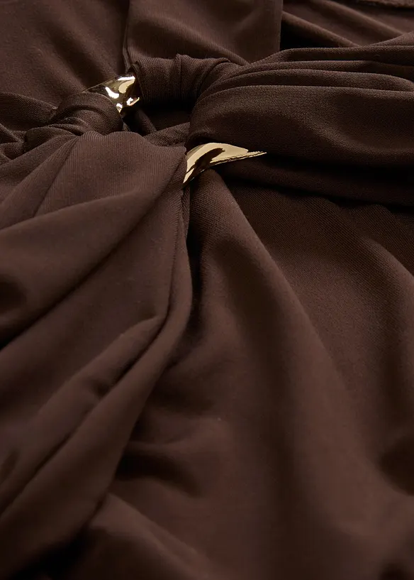 Top dos nu avec boucle en métal martelé, bonprix