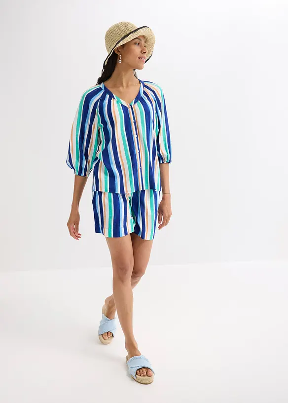 Chemisier en viscose texturée, bonprix