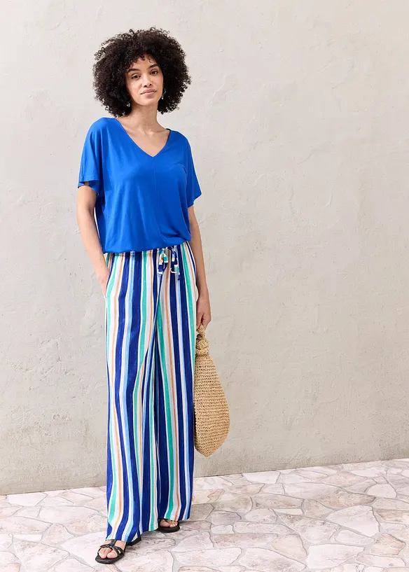 T-shirt oversize en viscose douce et extensible, bonprix