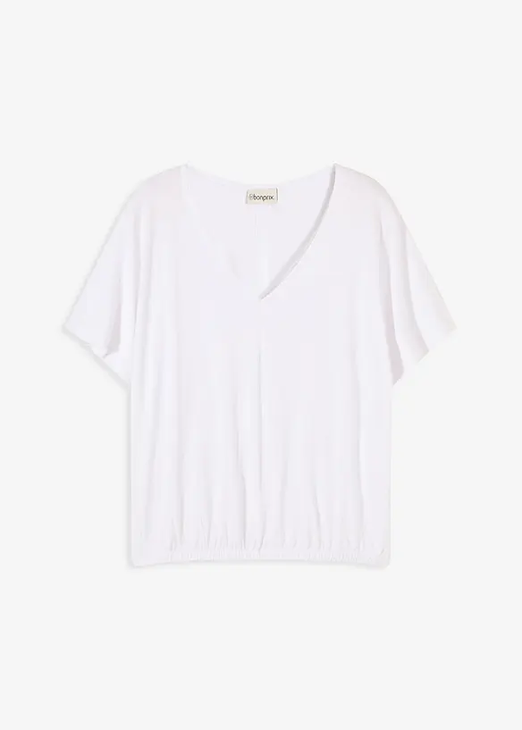 T-shirt oversize en viscose douce et extensible, bonprix