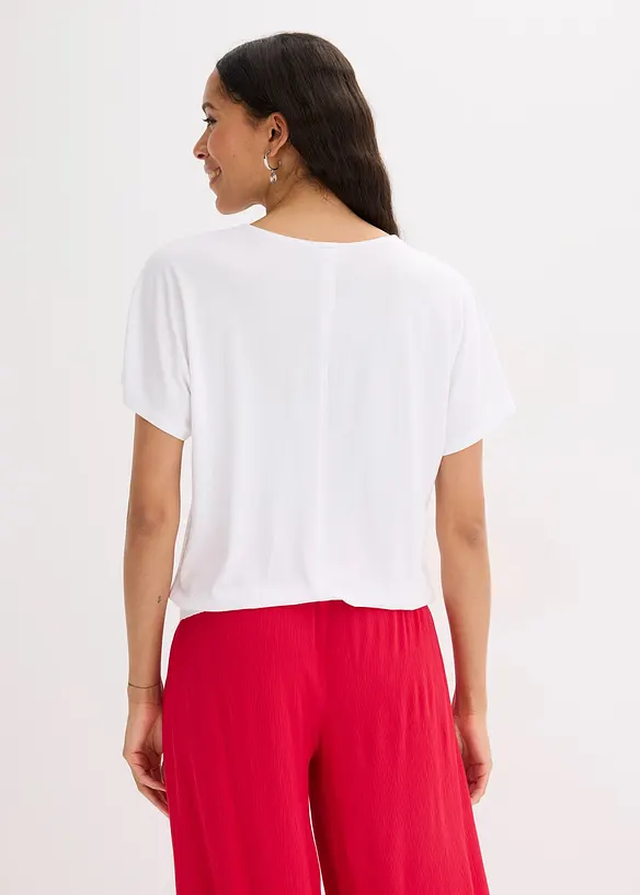 T-shirt oversize en viscose douce et extensible, bonprix