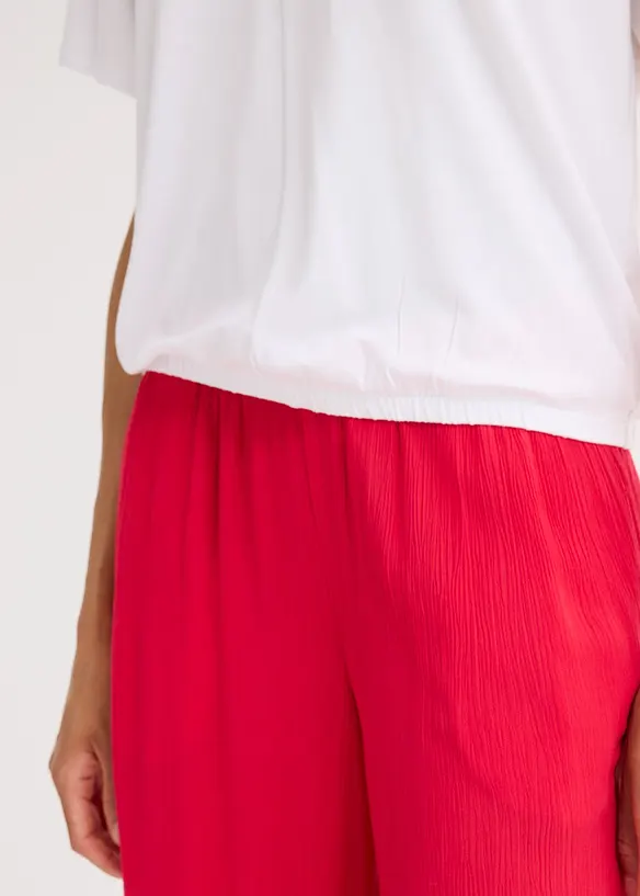 T-shirt oversize en viscose douce et extensible, bonprix