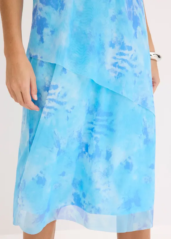 Robe midi en mesh, bonprix