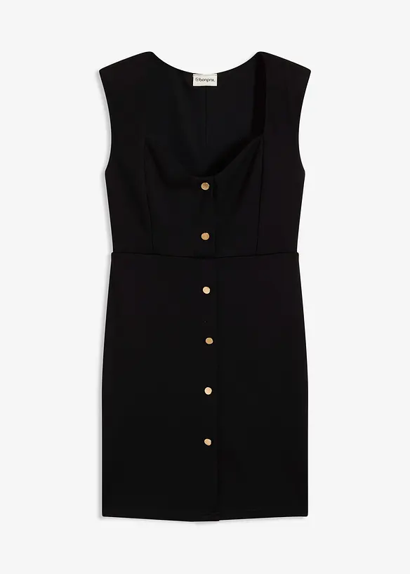 Robe courte à épaulettes, bonprix