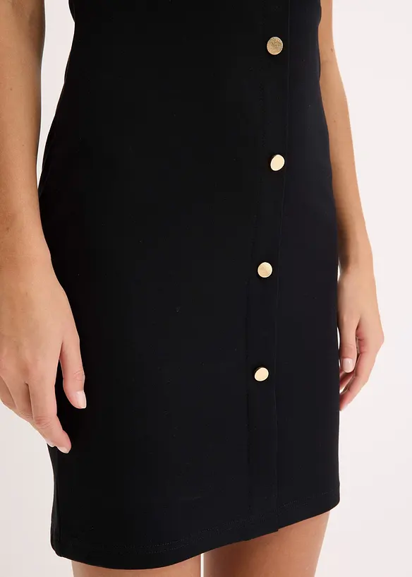 Robe courte à épaulettes, bonprix