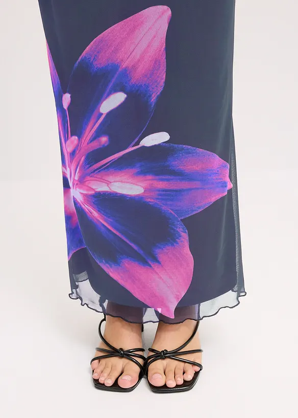 Robe à effet drapé, bonprix