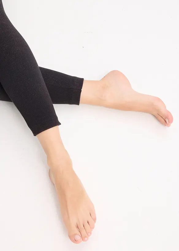 Legging sculptant sans coutures aspect jean, maintien fort, bonprix