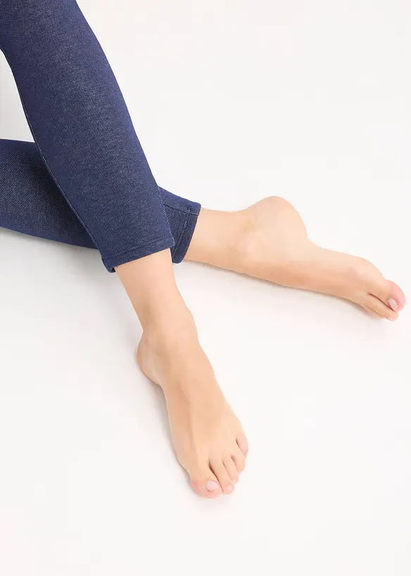 Legging thermique aspect jean, bonprix