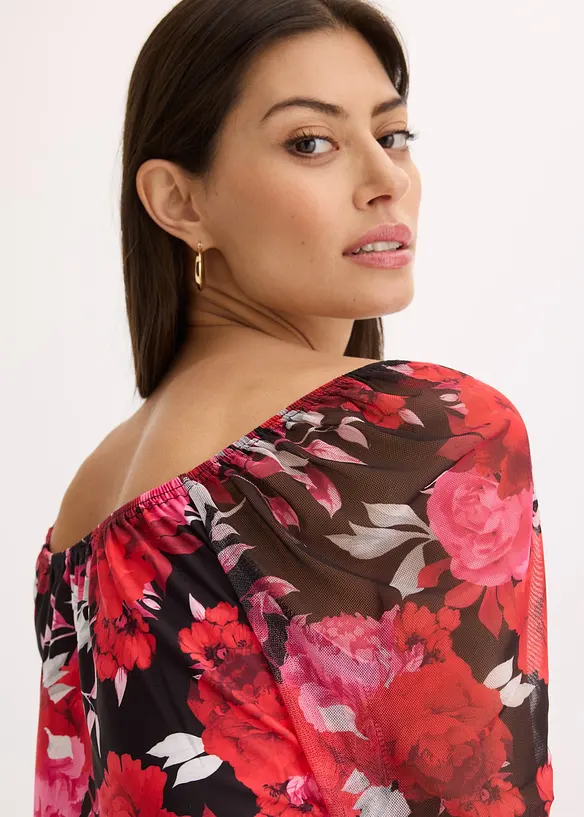 Top manches longues, cropped, bonprix