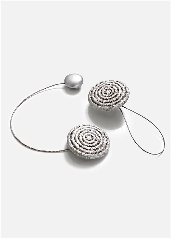 Embrasses de rideau magnétiques (ens. 2 pces), bonprix