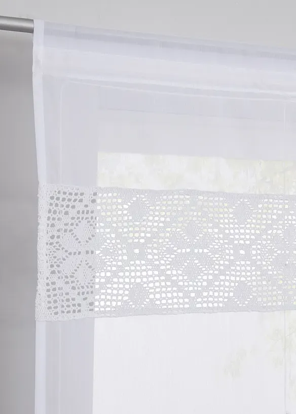 Store bateau avec bordure au crochet, bonprix