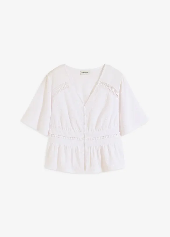 Chemisier léger à dentelle, bonprix