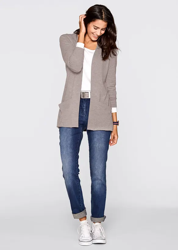 Gilet en jersey doux, bonprix