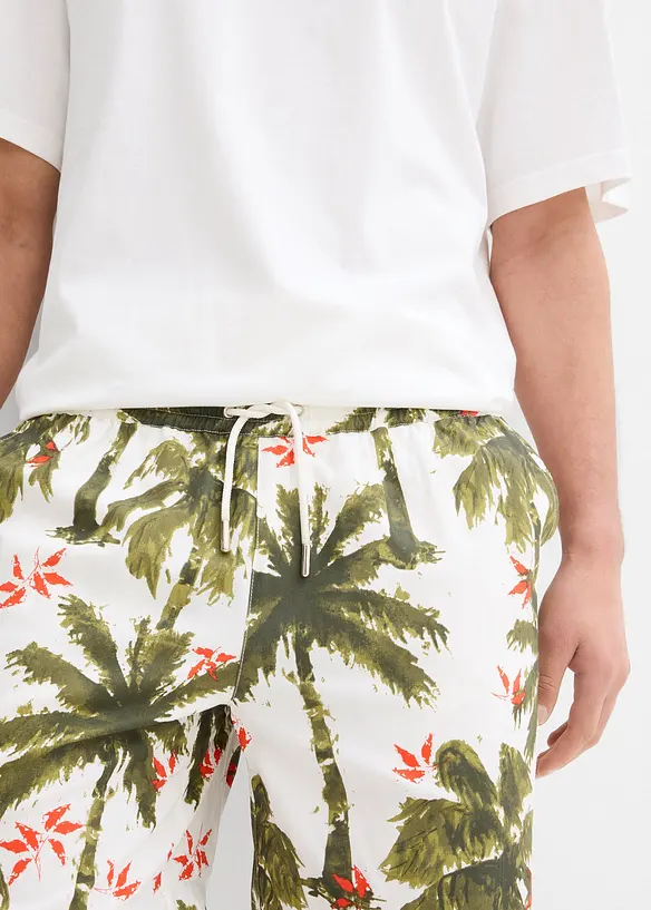 Short en viscose à taille élastiquée, loose, bonprix