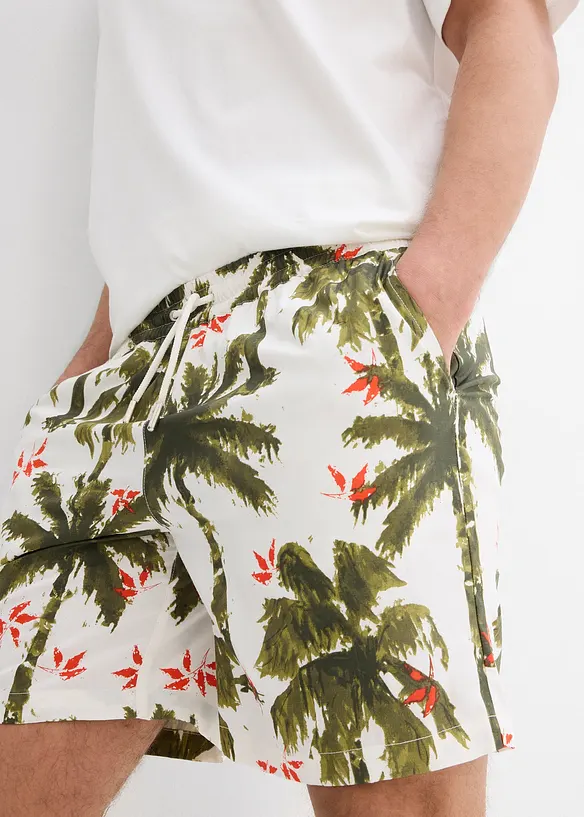 Short en viscose à taille élastiquée, loose, bonprix