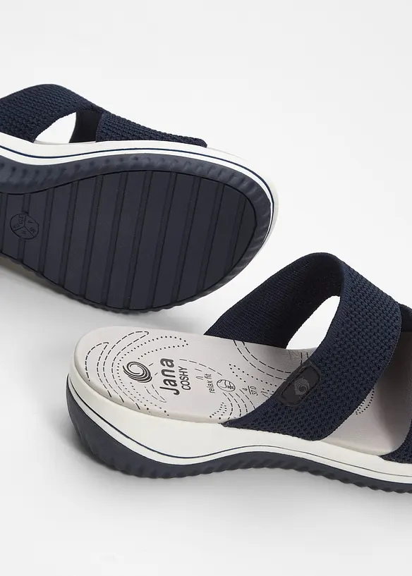 Mules Jana largeur confort, Jana