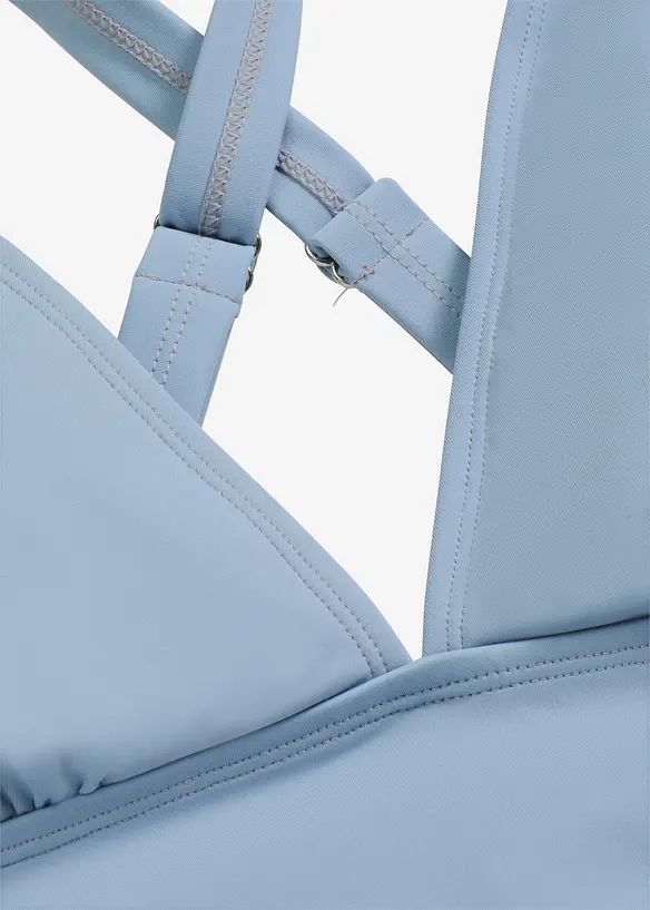 Bikini brassière (ens. 2 pces) à bretelles croisées, bonprix