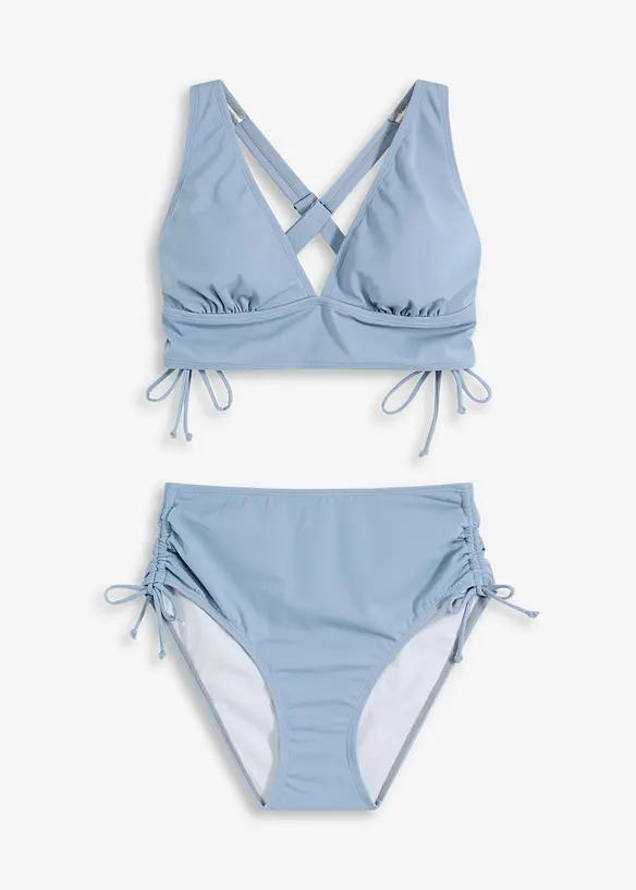 Bikini brassière (ens. 2 pces) à bretelles croisées, bonprix