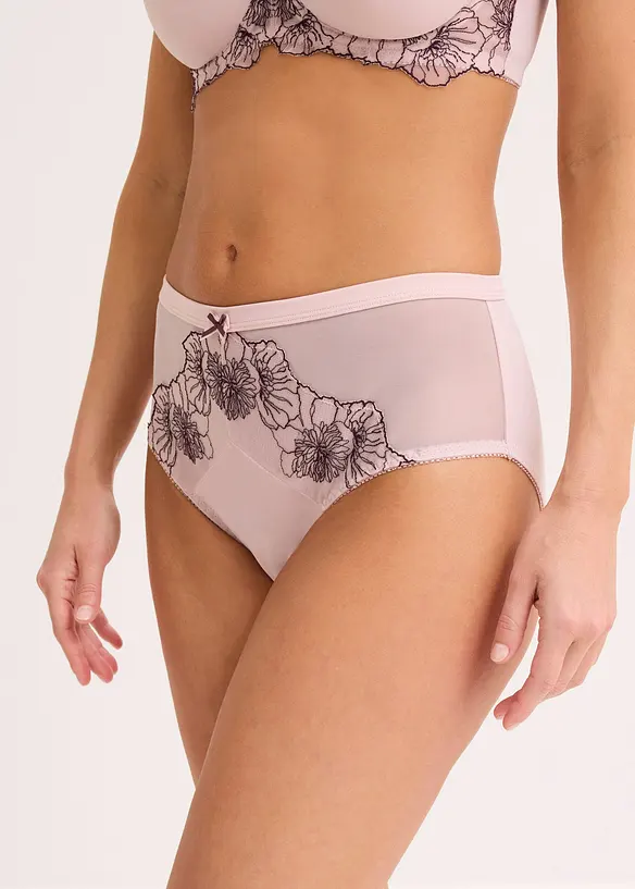 Slip Maxi à broderies, bonprix