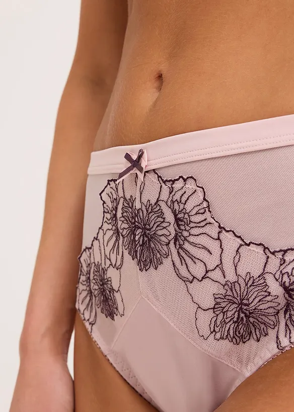 Slip Maxi à broderies, bonprix