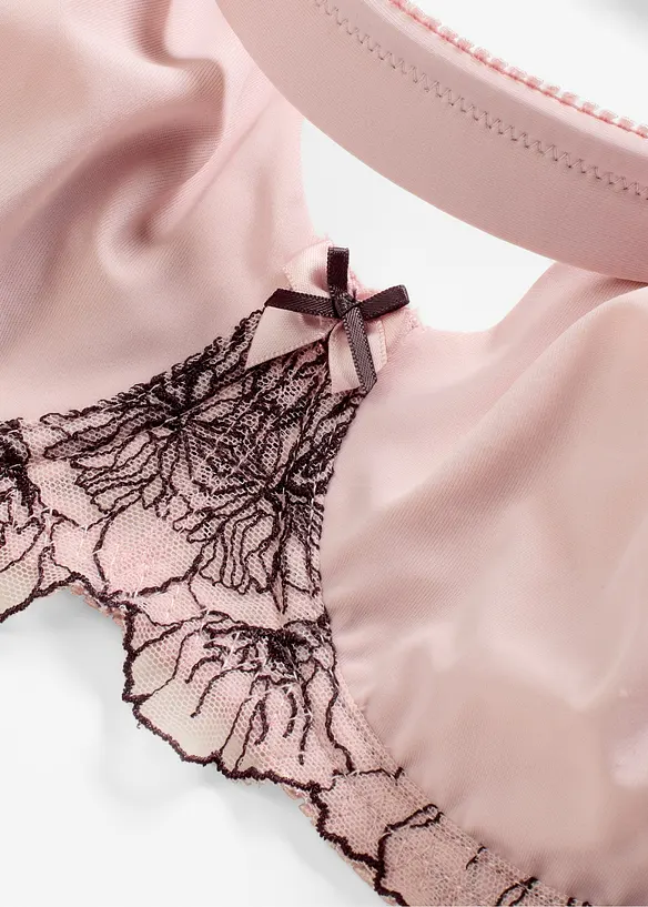 Soutien-gorge minimiseur à broderies, bonprix