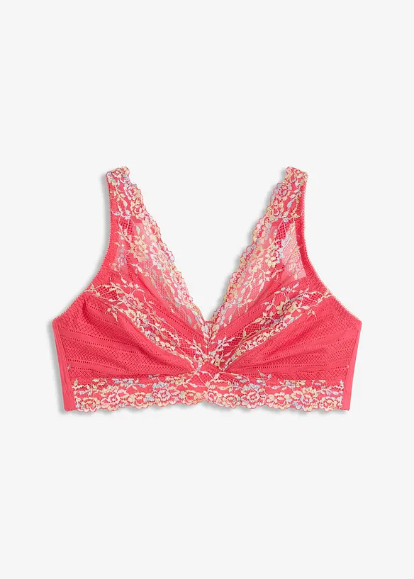 Soutien-gorge minimiseur sans armatures &agrave; bretelles rembourr&eacute;es, bonprix