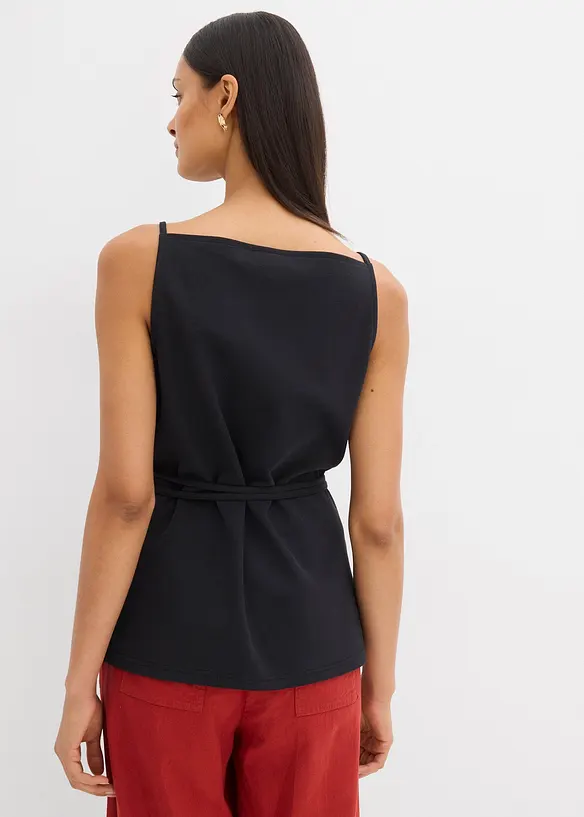 Top en maille piquée, bonprix