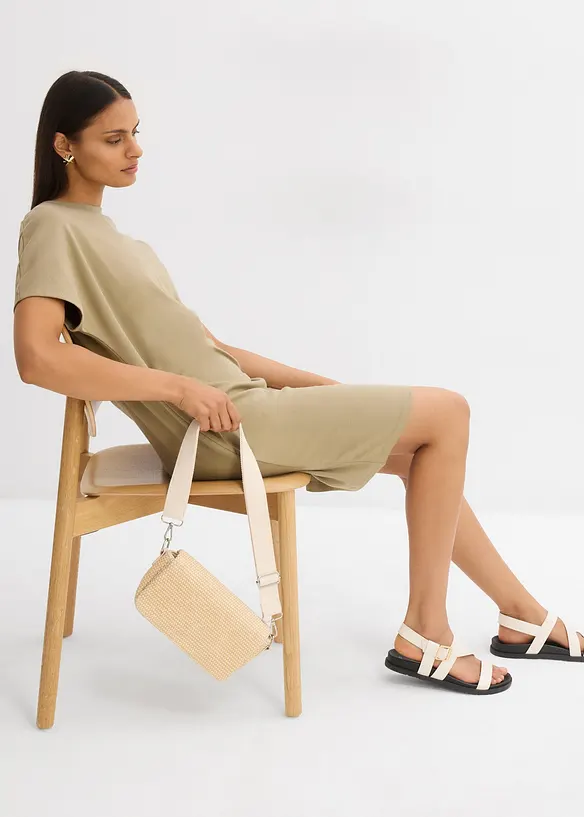 Robe T-shirt 100% coton, bonprix