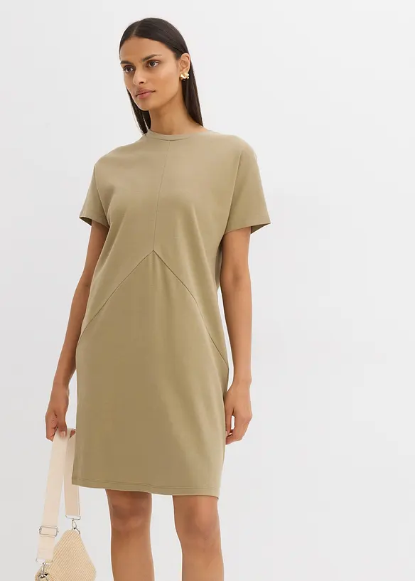 Robe T-shirt 100% coton, bonprix