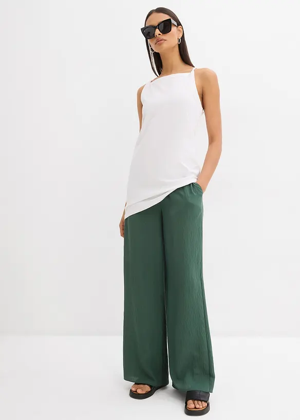 Top long en coton extensible, bonprix