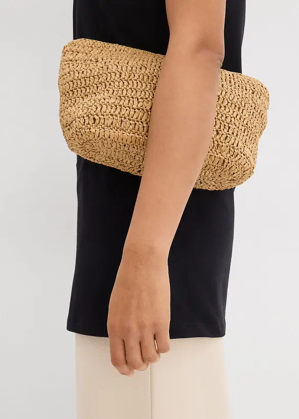 Top long en coton extensible, bonprix