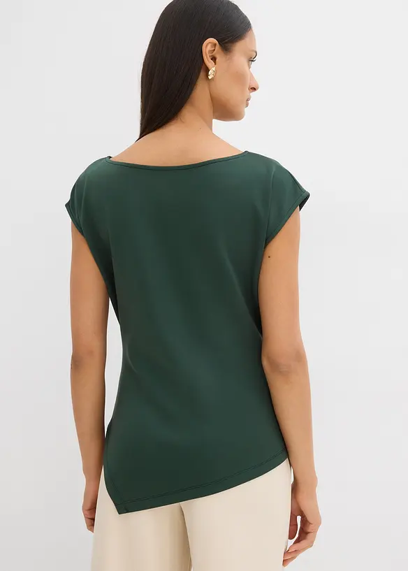 Top à base asymétrique en matière néoprène confortable, bonprix